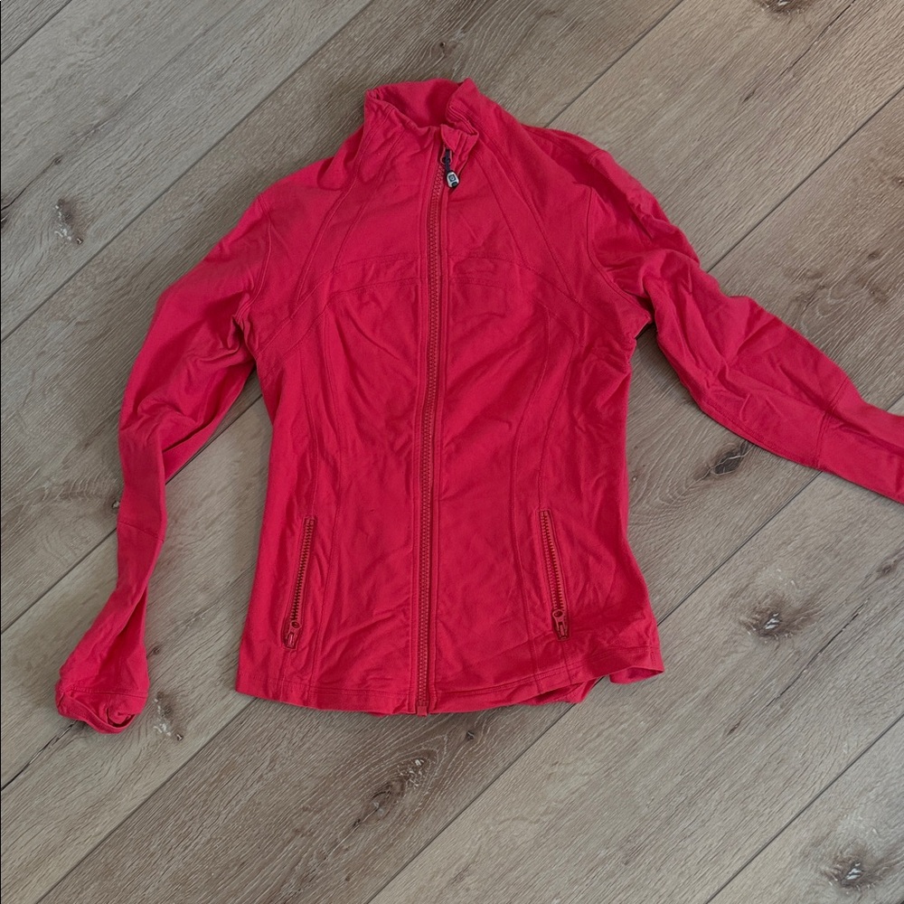 lululemon athletica Vibrant Red Utility Jacket